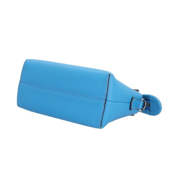FENDI Blue Leather Shoulder Bag - Picture 6 of 11